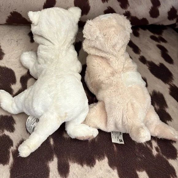 WORKING Bundle of 2 Vintage Hasbro Tiger FurReal Friends Newborn Kitten & Puppy - Picture 3 of 6